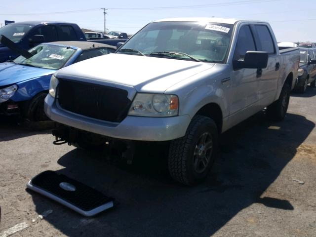 1FTPW14V56FB39183 - 2006 FORD F150 SUPER SILVER photo 2