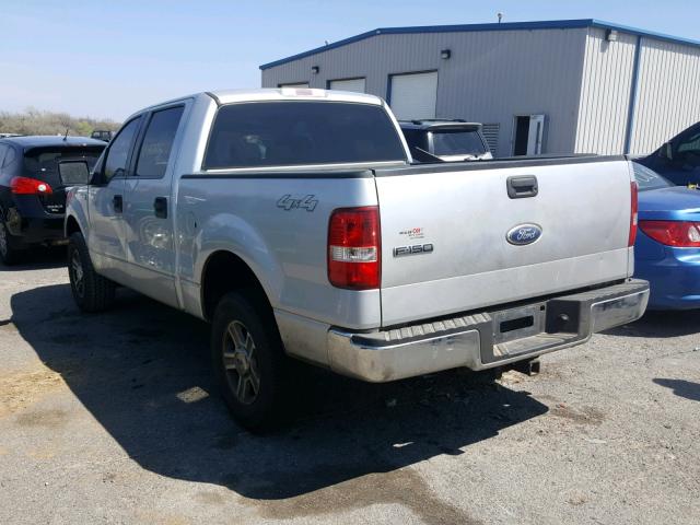 1FTPW14V56FB39183 - 2006 FORD F150 SUPER SILVER photo 3