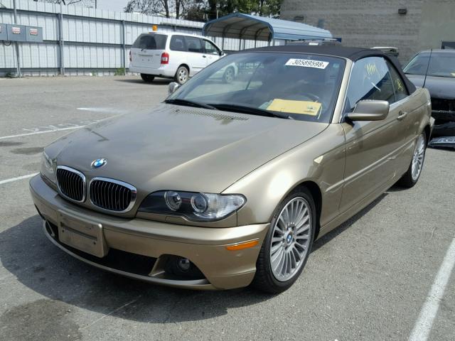 WBABW53496PZ39731 - 2006 BMW 330 CI GOLD photo 2