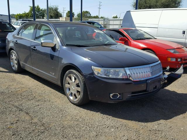 3LNHM26T78R625121 - 2008 LINCOLN MKZ BLUE photo 1