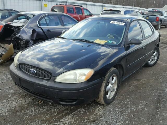 1FAFP55U44G116822 - 2004 FORD TAURUS SES BLACK photo 2