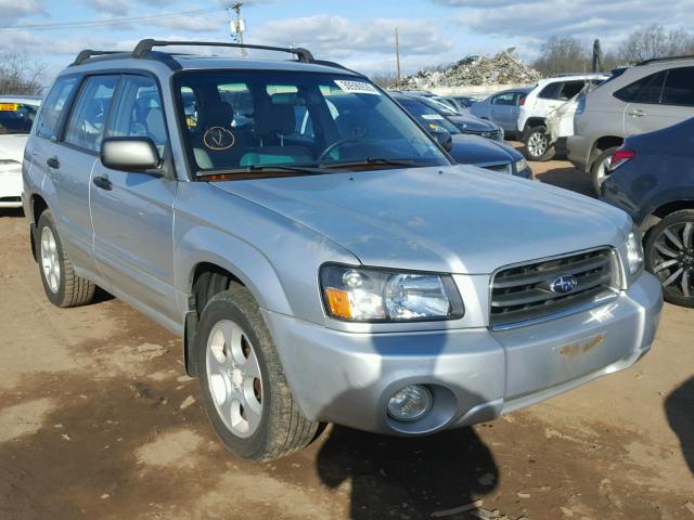 JF1SG65693H741201 - 2003 SUBARU FORESTER 2 SILVER photo 1