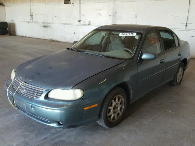 1G1NE52J1XY120968 - 1999 CHEVROLET MALIBU LS GREEN photo 2