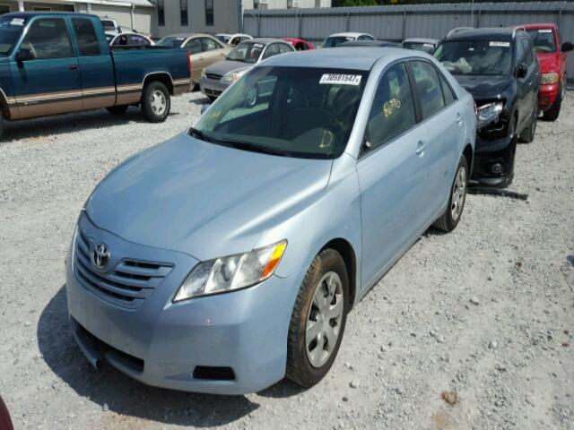 JTNBE46K473089926 - 2007 TOYOTA CAMRY NEW BLUE photo 2