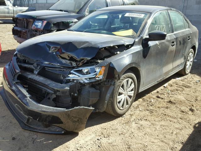 3VW2K7AJ8DM301120 - 2013 VOLKSWAGEN JETTA BASE 黑色 照片 2