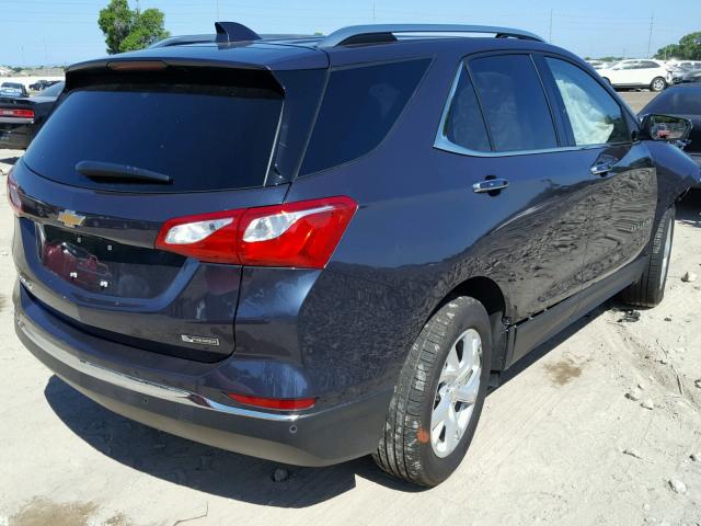 3GNAXMEV9JL133489 - 2018 CHEVROLET EQUINOX PR BLUE photo 4