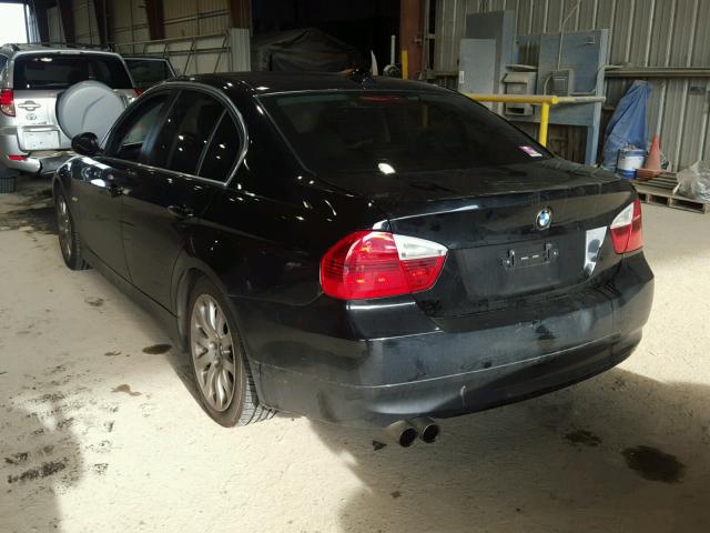 WBAVD33526KV64326 - 2006 BMW 330 XI BLACK photo 3