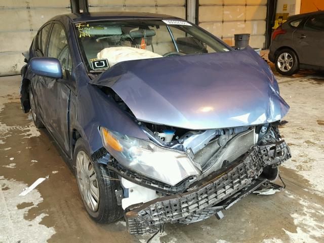 JHMZE2H57AS013739 - 2010 HONDA INSIGHT LX BLUE photo 1