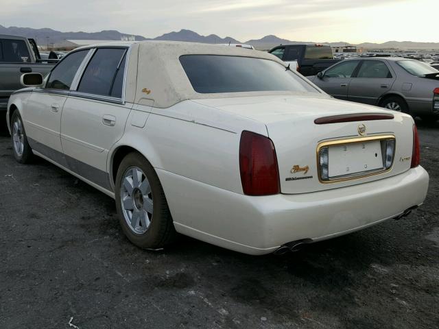 1G6KF54952U265735 - 2002 CADILLAC DEVILLE DT CHARCOAL photo 3