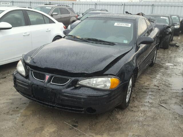 1G2NF12E92C179860 - 2002 PONTIAC GRAND AM S 黑色 照片 2