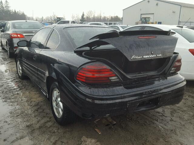 1G2NF12E92C179860 - 2002 PONTIAC GRAND AM S 黑色 照片 3