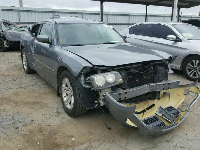 2B3KA53H66H276242 - 2006 DODGE CHARGER R/ GRAY photo 1