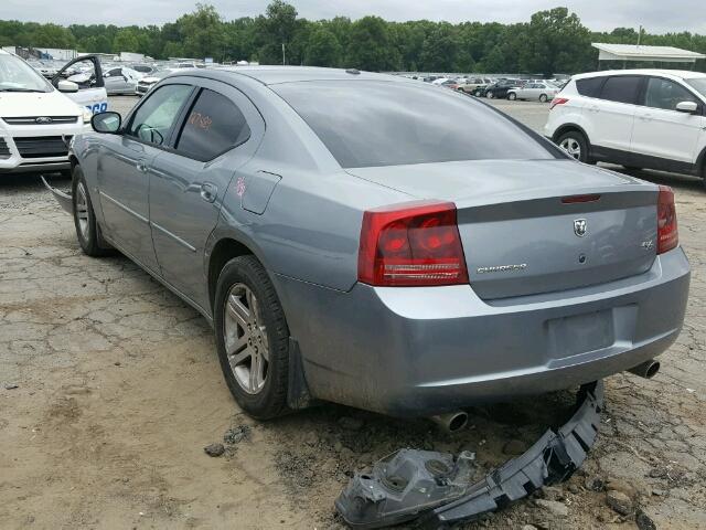 2B3KA53H66H276242 - 2006 DODGE CHARGER R/ GRAY photo 3