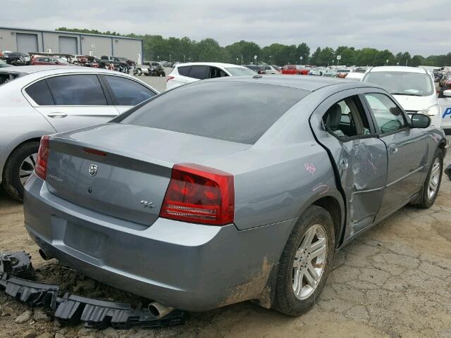 2B3KA53H66H276242 - 2006 DODGE CHARGER R/ GRAY photo 4