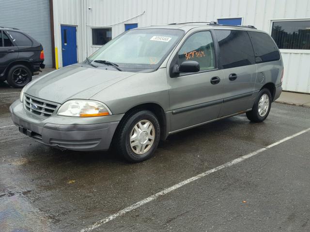 2FMZA5144XBB32802 - 1999 FORD WINDSTAR L TEAL photo 2