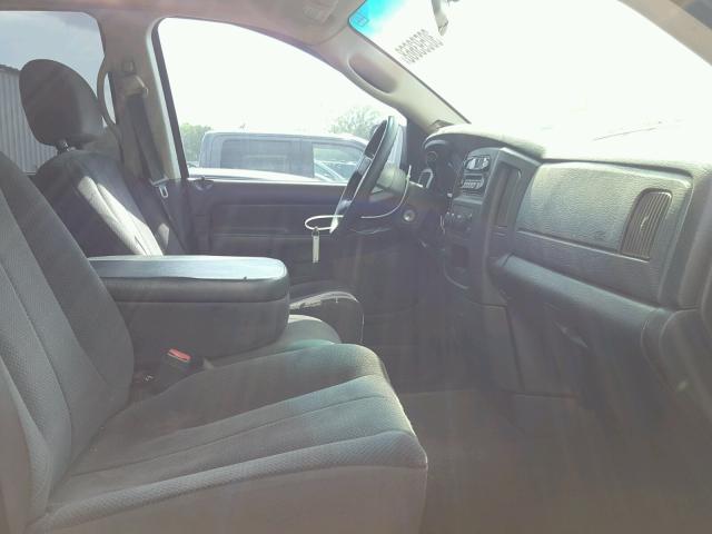 3D7KU28C24G202319 - 2004 DODGE RAM 2500 S RED photo 5