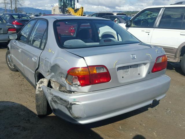 2HGEJ661XXH524222 - 1999 HONDA CIVIC BASE SILVER photo 3