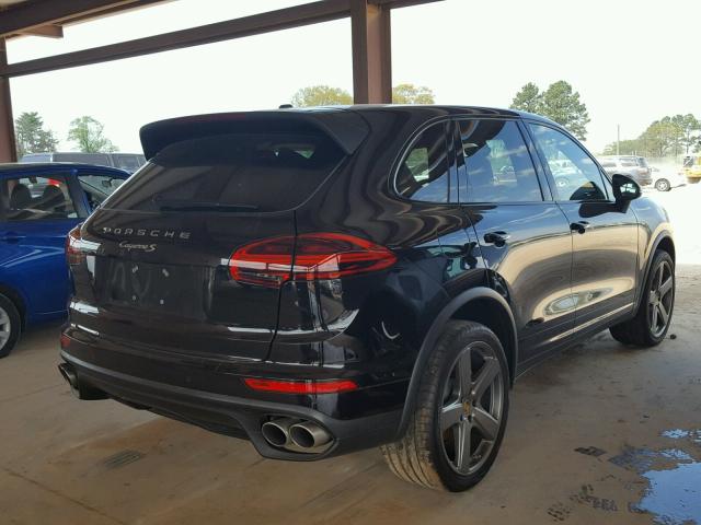 WP1AB2A24JLA60677 - 2018 PORSCHE CAYENNE S BLACK photo 4