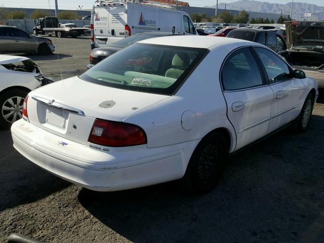 1MEFM50U72G603633 - 2002 MERCURY SABLE GS WHITE photo 4