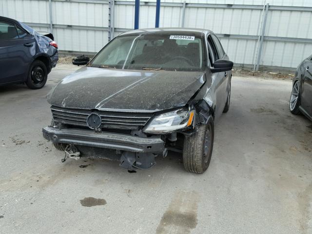 3VW2K7AJ2DM401293 - 2013 VOLKSWAGEN JETTA BASE 黑色 照片 2