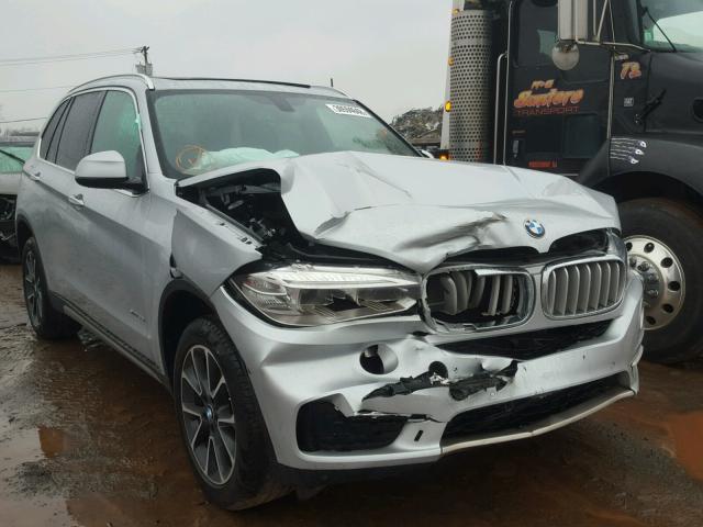 5UXKR0C52H0V65544 - 2017 BMW X5 XDRIVE3 SILVER photo 1