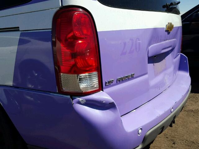 1GNDV33L96D124609 - 2006 CHEVROLET UPLANDER L PURPLE photo 10