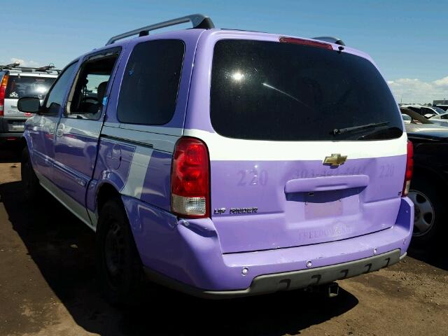 1GNDV33L96D124609 - 2006 CHEVROLET UPLANDER L 紫色 照片 3