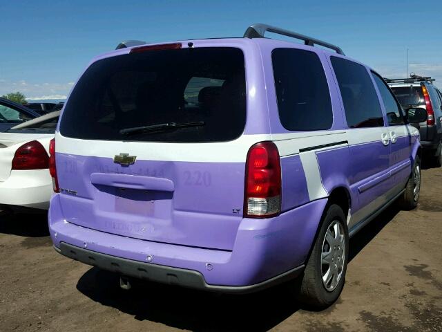 1GNDV33L96D124609 - 2006 CHEVROLET UPLANDER L 紫色 照片 4