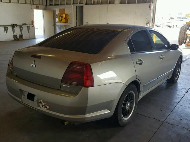 4A3AB36FX5E044851 - 2005 MITSUBISHI GALANT ES TAN photo 4