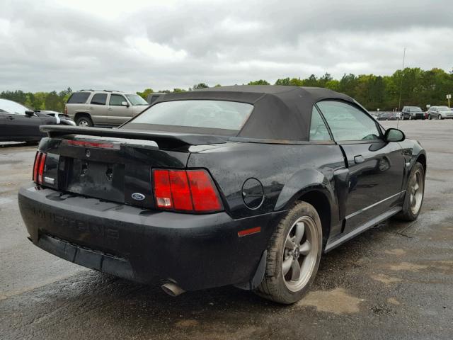 1FAFP45X53F419195 - 2003 FORD MUSTANG GT BLACK photo 4