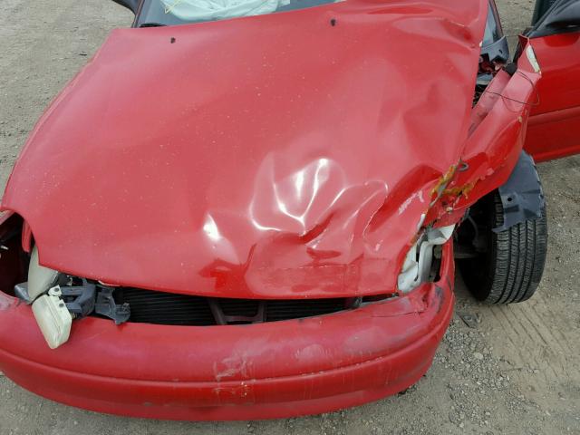 1B3ES47C2WD670790 - 1998 DODGE NEON HIGHL RED photo 7