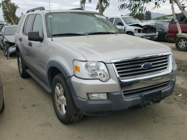 1FMEU73EX6UA34292 - 2006 FORD EXPLORER X SILVER photo 1