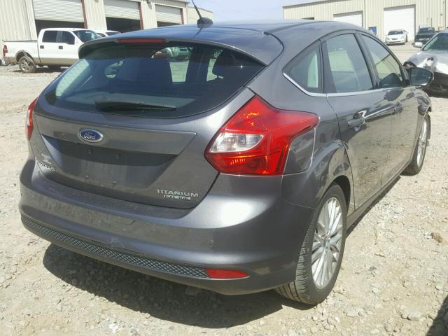 1FADP3N25EL315946 - 2014 FORD FOCUS TITA GRAY photo 4