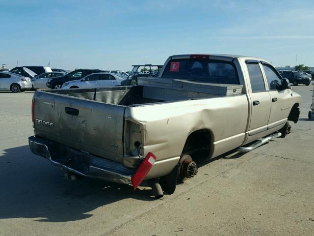 3D7KA28C34G281007 - 2004 DODGE RAM 2500 S GOLD photo 4