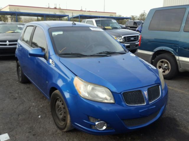 KL2TD66E99B669332 - 2009 PONTIAC G3 BLUE photo 1