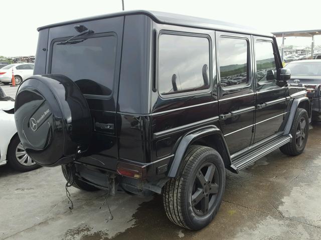 WDCYR49E88X177004 - 2008 MERCEDES-BENZ G 500 BLACK photo 4