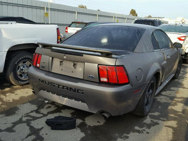 1FAFP42X62F133441 - 2002 FORD MUSTANG GT GRAY photo 4