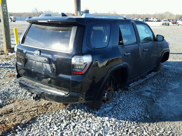 JTEBU5JR1G5392888 - 2016 TOYOTA 4RUNNER SR BLACK photo 4