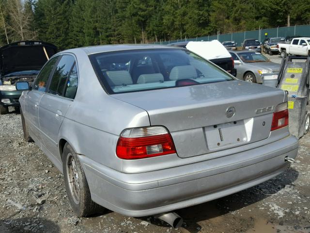 WBADT43453GY98389 - 2003 BMW 525 I AUTO SILVER photo 3