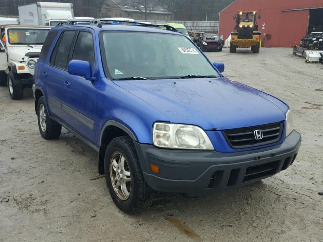 JHLRD1869YC051827 - 2000 HONDA CR-V EX BLUE photo 1