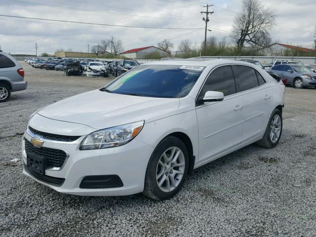 1G11C5SL9FF255860 - 2015 CHEVROLET MALIBU 1LT WHITE photo 2