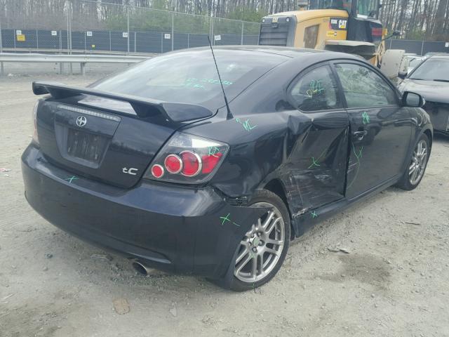 JTKDE167680240784 - 2008 TOYOTA SCION TC 黑色 照片 4