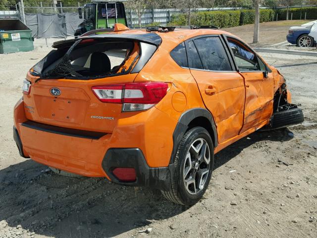 JF2GTAMC0J8244123 - 2018 SUBARU CROSSTREK ORANGE photo 4