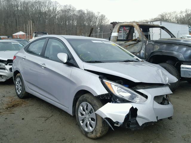 KMHCT4AE1HU292960 - 2017 HYUNDAI ACCENT SE SILVER photo 1