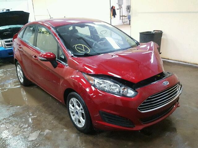 3FADP4BJ9GM115106 - 2016 FORD FIESTA SE RED photo 1