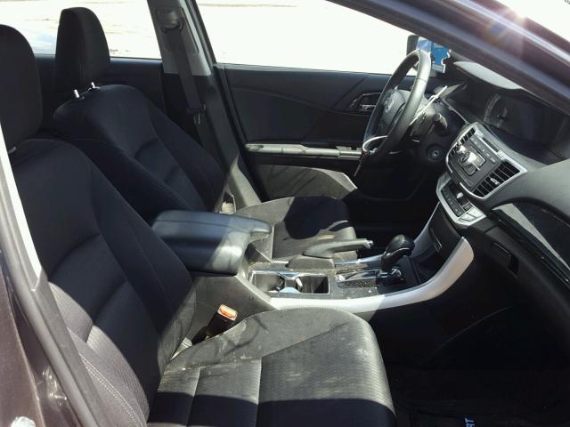 1HGCR2F52FA217443 - 2015 HONDA ACCORD SPO GRAY photo 5