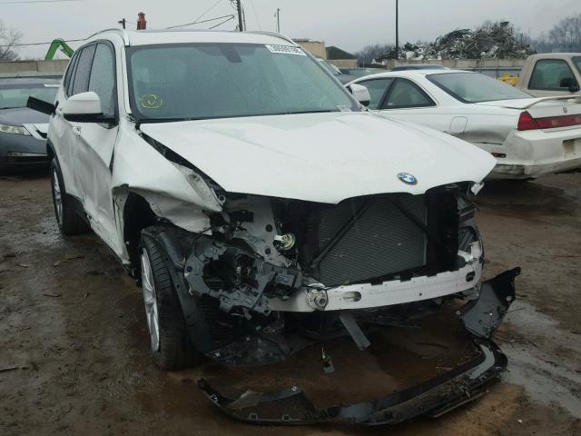 5UXWX9C51H0T11481 - 2017 BMW X3 XDRIVE2 WHITE photo 1