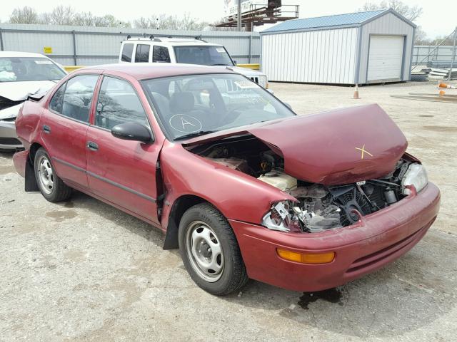 1Y1SK5368RZ068034 - 1994 GEO PRIZM RED photo 1