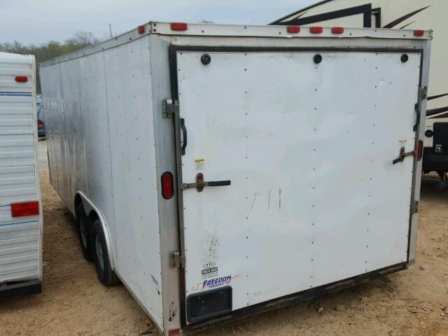 5WKBE2024B1010139 - 2011 FREE TRAILER WHITE photo 3