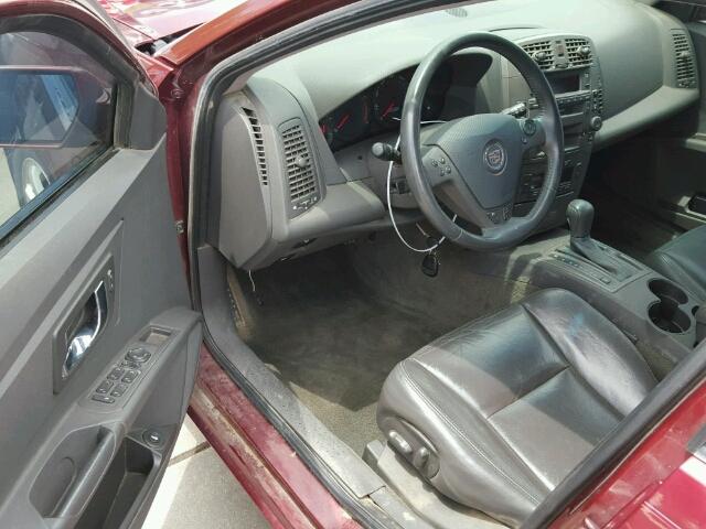 1G6DM57N430107936 - 2003 CADILLAC CTS RED photo 7
